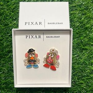 NWT BaubleBar Mr. and Mrs. Potato Head  Disney earrings